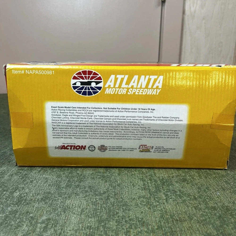 NAPA 500 Atlanta 1998 Limited Edition Nascar 50th Anniversary Taurus Stockcar